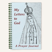 Notre-Dame de Fatima Journal de prière Carnet spir (Recto)