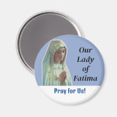 Notre Dame de Fatima Magnet (Recto/Verso)