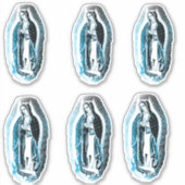 Notre-Dame de Guadalupe avec autocollant (Devant)