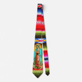 Notre-Dame de Guadalupe Cravate des hommes (Devant)