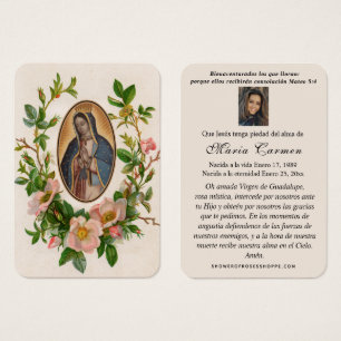 Notre-Dame de Guadalupe Espagne funérailles prière