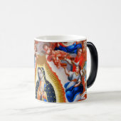 Notre-Dame de Guadalupe Mug de Morphing Magique (Devant droit)