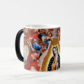 Notre-Dame de Guadalupe Mug de Morphing Magique (Devant gauche)