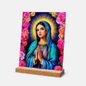 Notre-Dame de Guadalupe priant Vierge Marie mignon (Angle)