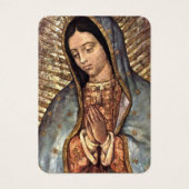 Notre-Dame de Guadalupe Prière Carte Sainte (Devant)