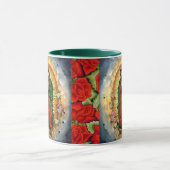 Notre-Dame de Guadalupe Rose Coupe Cadeau Café Mug (Centre)