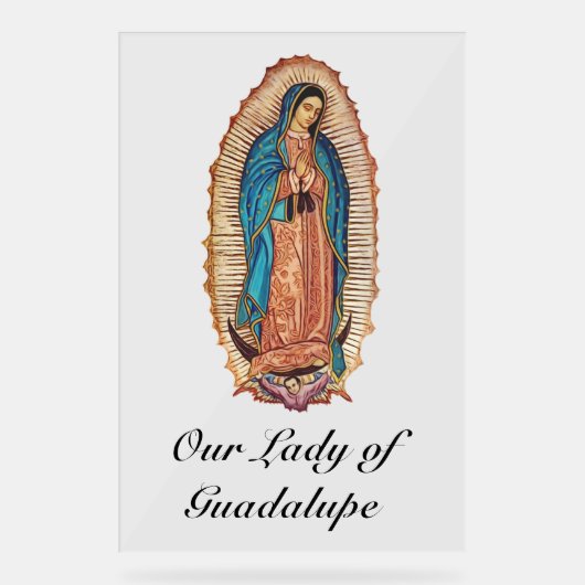 Notre-Dame de Guadalupe Tilma Miraculeseuse Beaux- (Recto)