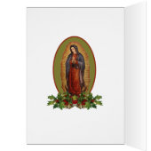 Notre-Dame de Guadalupe Vierge Marie Feliz Navidad (Intérieur (Gauche))