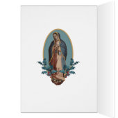 Notre-Dame de Guadalupe Vierge Marie Feliz Navidad (Intérieur (Gauche))
