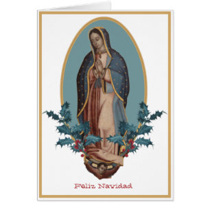 Notre-Dame de Guadalupe Vierge Marie Feliz Navidad