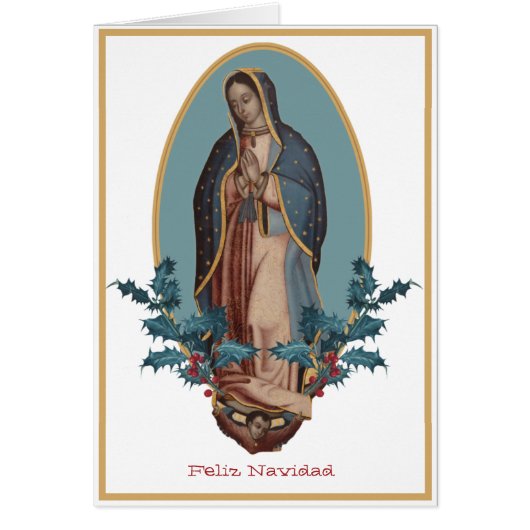 Notre-Dame de Guadalupe Vierge Marie Feliz Navidad (Devant)