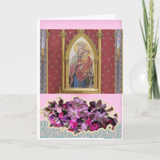 Notre Dame de la bonne carte de remède (Devant)