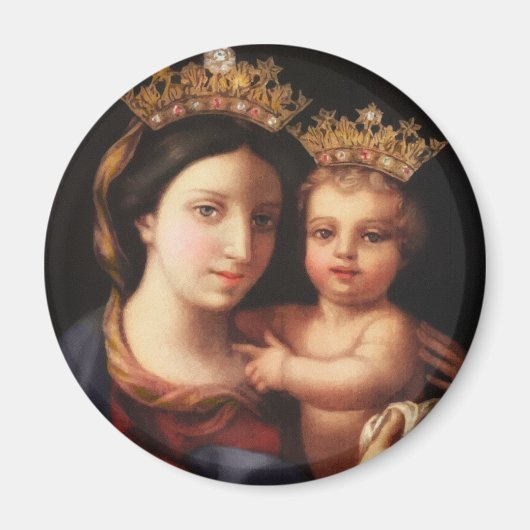 Notre Dame de la confiance Magnet (Devant)