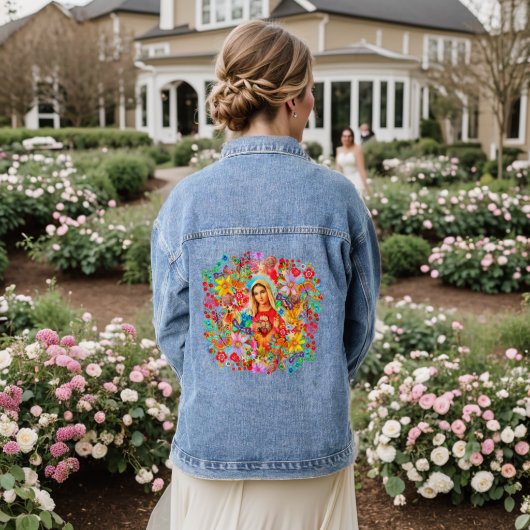 Notre Dame de la Veste Rose Vibrant Denim (Mariage Retour)