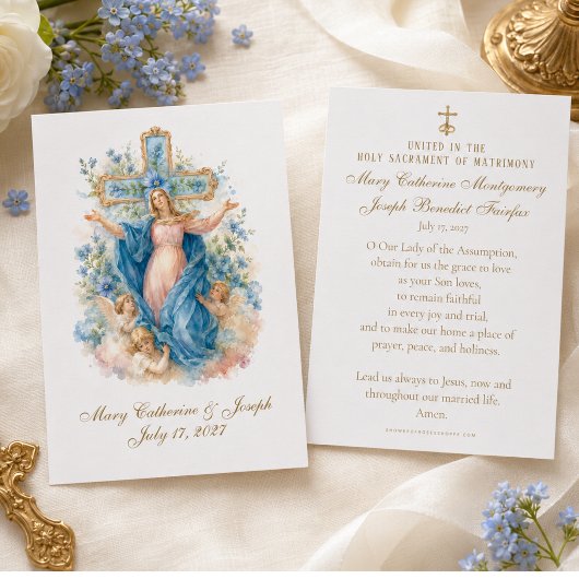 Notre-Dame de l'Assomption Prière de Mariage Catho
