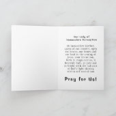 Notre Dame de l'Immaculée carte de la Conception (Intérieur)