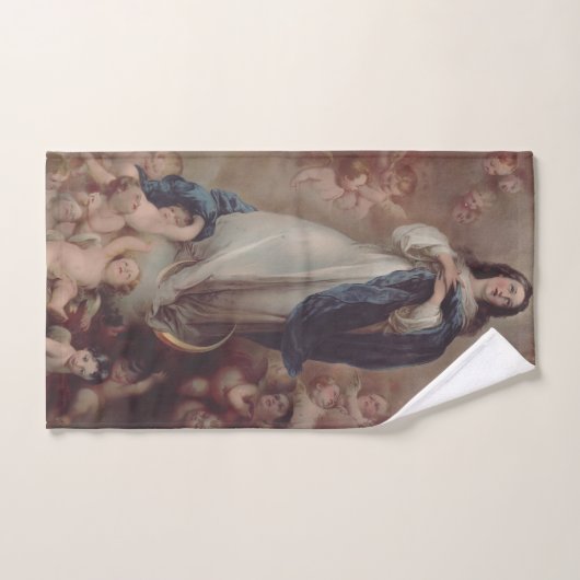 Notre-Dame de l'Immaculée Conception Art (Serviette à main)