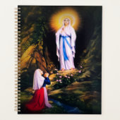 Notre-Dame de Lourdes avec prière (Devant)