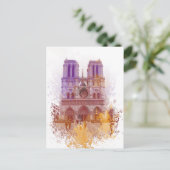 Notre Dame de Paris Briefkaart (Staand voorkant)