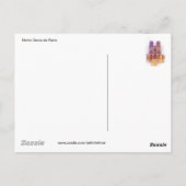 Notre Dame de Paris Briefkaart (Achterkant)