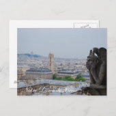 Notre Dame de Paris Briefkaart (Voorkant / Achterkant)