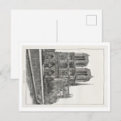 Notre Dame de Paris Briefkaart + Envelop (Voorkant / Achterkant)