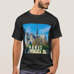 Notre Dame de Paris in France T-Shirt