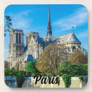 Notre Dame de Paris in Frankrijk Bier Onderzetter