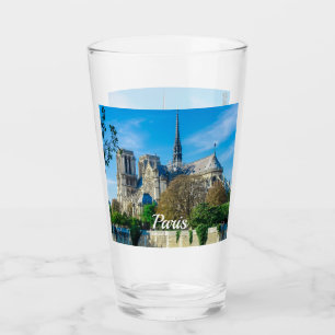 Notre Dame de Paris in Frankrijk Glas