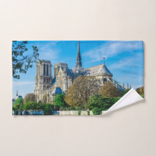 Notre Dame de Paris in Frankrijk Handdoek