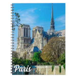 Notre Dame de Paris in Frankrijk Notitieboek