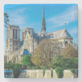 Notre Dame de Paris in Frankrijk Stenen Onderzetter