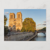 Notre Dame de Paris in Golden Hour - Parijs, Frank Briefkaart (Voorkant)