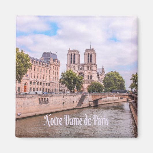 Notre Dame de Paris katholieke kathedraal Magneet (Voorkant)