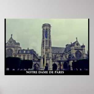 NOTRE DAME DE PARIS-poster Poster