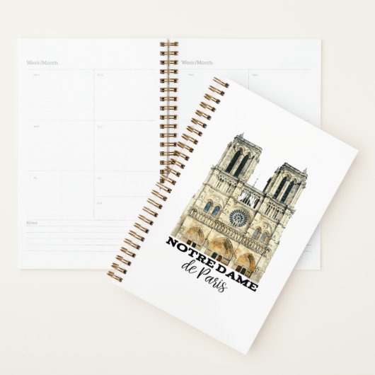 Notre-Dame de Paris Souvenir France Cathédrale (Devant avec enveloppe)