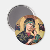 Notre Dame de Perpetual Aide Magnet (Recto/Verso)