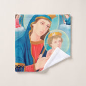 Notre-Dame de Perpétuel aide catholique (Gant de toilette)