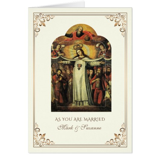 Notre-Dame de Ransom Vierge Marie Mariage (Devant)