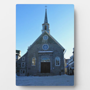 Notre Dame des Victoires, Old Quebec City, Canada Fotoplaat