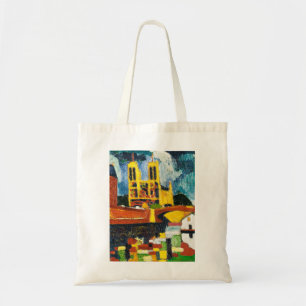 Notre Dame door Henry Lyman Sayen Tote Bag