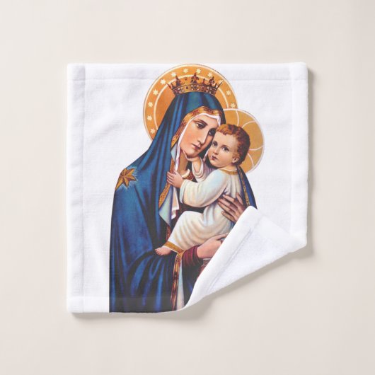 Notre-Dame du Mont Carmel (Gant de toilette)