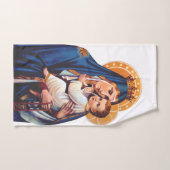 Notre-Dame du Mont-Carmel Art dévotionnel (Serviette à main)