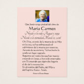 Notre-Dame du Pilier Funérailles catholiques espag (Dos)