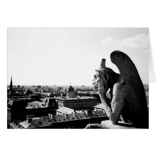 Notre Dame Gargoyle (Devant Horizontal)