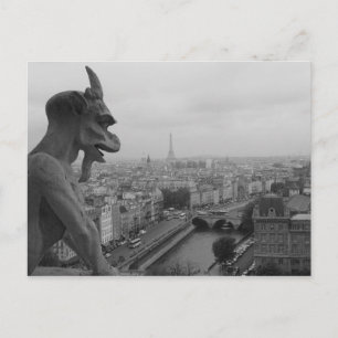 Notre Dame Gargoyle Briefkaart