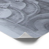 Notre Dame Gargoyle Sketch Poster (Hoek)