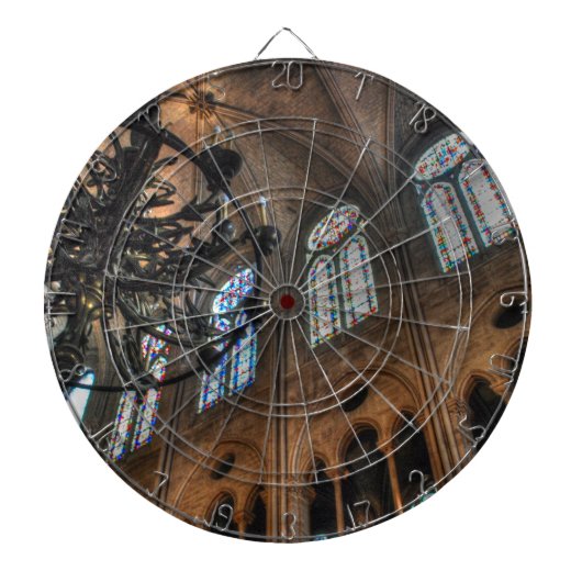 Notre Dame interior Dartbord (Voorkant)