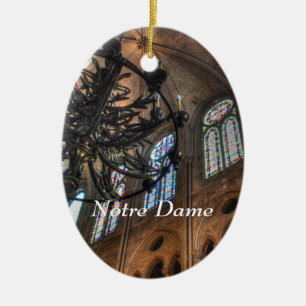 Notre Dame interior Keramisch Ornament