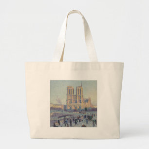 Notre Dame Kathedraal Parijs Frankrijk Classic Sch Grote Tote Bag